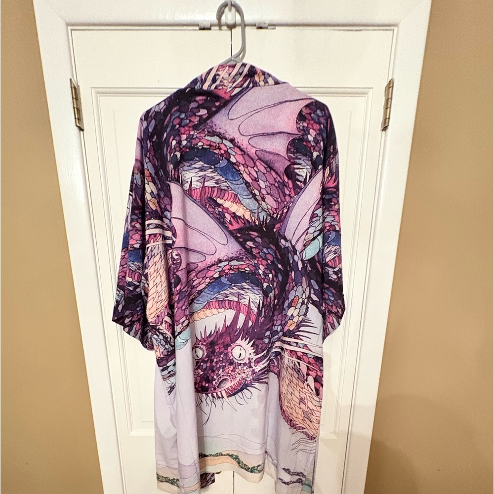 NWT BLACKMILK TANGLEWOOD TALES DRAGON ROBE L